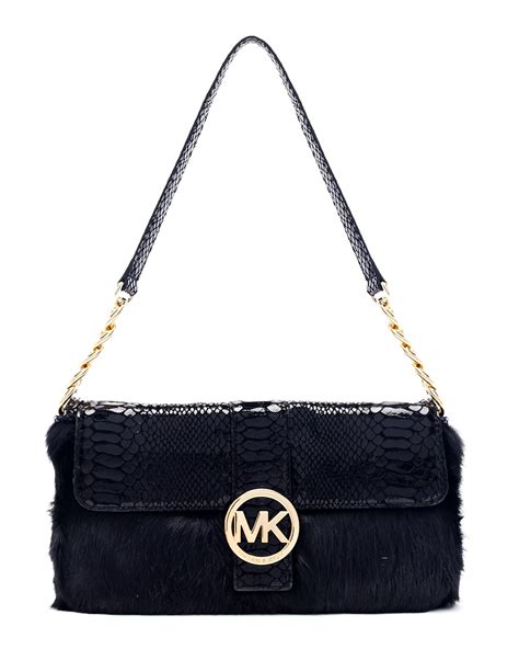 michael kors fur bag charm|Michael Kors small purses.